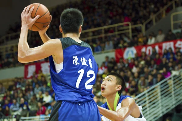 Juego de baloncesto de la escuela secundaria, HBL — Foto de Stock