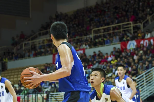 Juego de baloncesto de la escuela secundaria, HBL — Foto de Stock