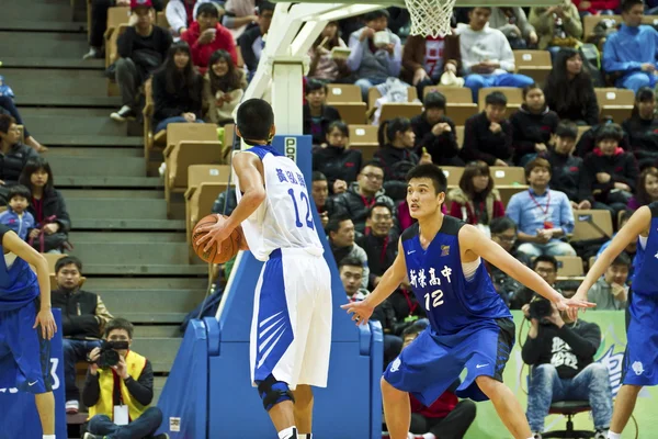 Juego de baloncesto de la escuela secundaria, HBL — Foto de Stock