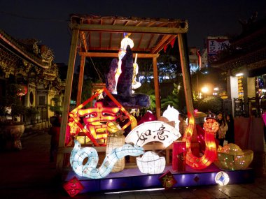 Çince Geleneksel lantern Festivali