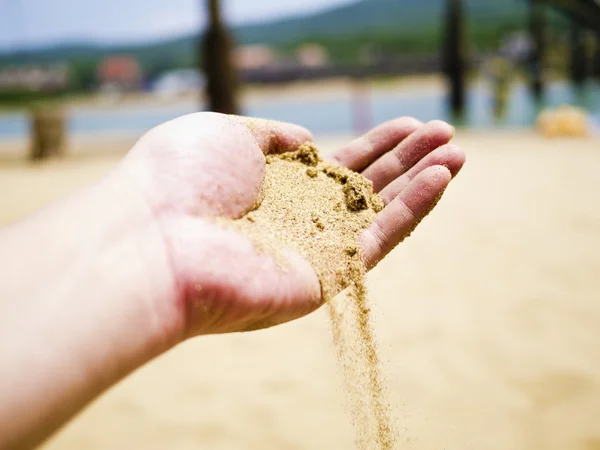 Sands aan kant — Stockfoto