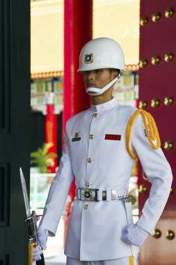 onur ile ilgilenen ziyaretçiler nöbet roc, taipei, Tayvan