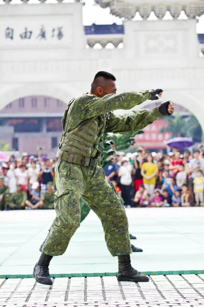 Taiwan's principal special operations force display — Stock Photo, Image