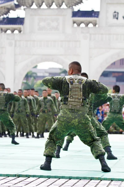 Taiwan's principal special operations force display — Stock Photo, Image