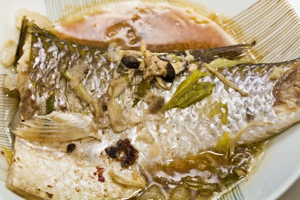 Pesce in salsa di soia — Foto Stock