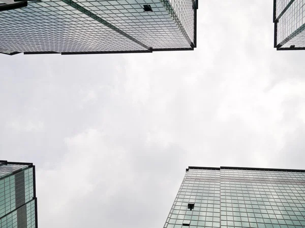 Buildings perspective view bottom-up — Stock Photo, Image