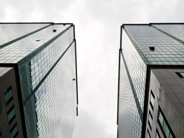 Buildings perspective view bottom-up — Stock Photo, Image