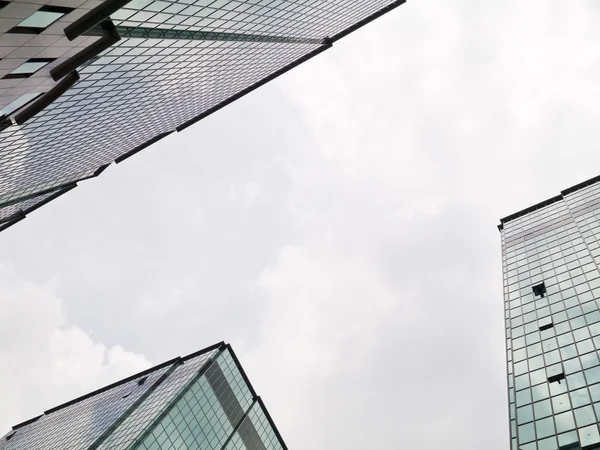 Buildings perspective view bottom-up — Stock Photo, Image