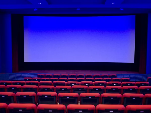 Empty cinema auditorium — Stock Photo, Image