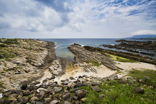 Bela vista da costa pacífica — Fotografia de Stock