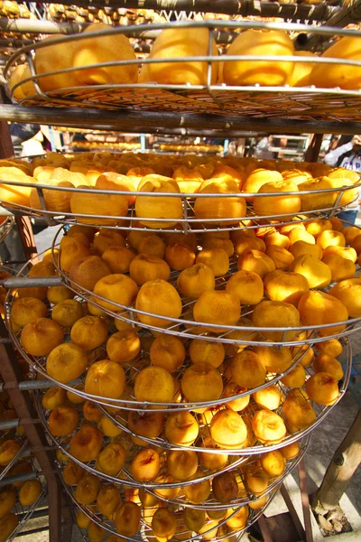 Persimmons under sunlight — Stock Photo, Image