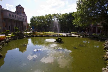 Tayvan'da zemin kampüs görünüm