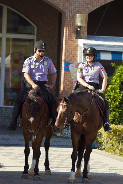 Policja konna — Zdjęcie stockowe