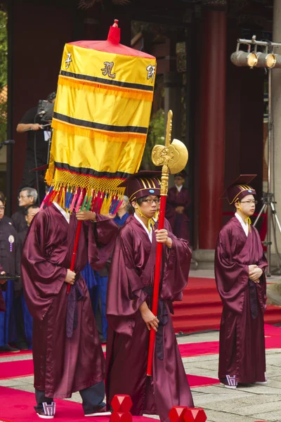 Konfucius ceremoni — Stockfoto