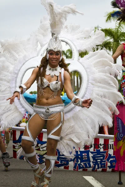 2013 samba dröm carnival parade — Stockfoto