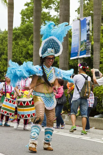 2013 samba dröm carnival parade — Stockfoto