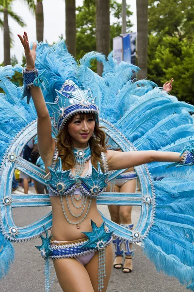 Samba-Traum-Karnevalsumzug 2013 — Stockfoto