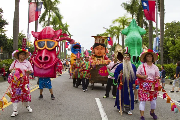 2013 samba dröm carnival parade — Stockfoto
