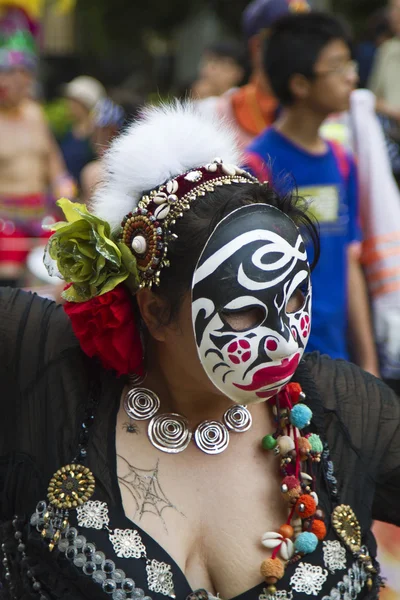 2013 samba dröm carnival parade — Stockfoto