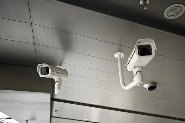 Two security camera — Stock Photo, Image