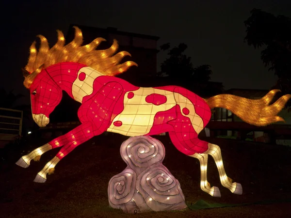 Festival das Lanternas de Taipei 2014 — Fotografia de Stock