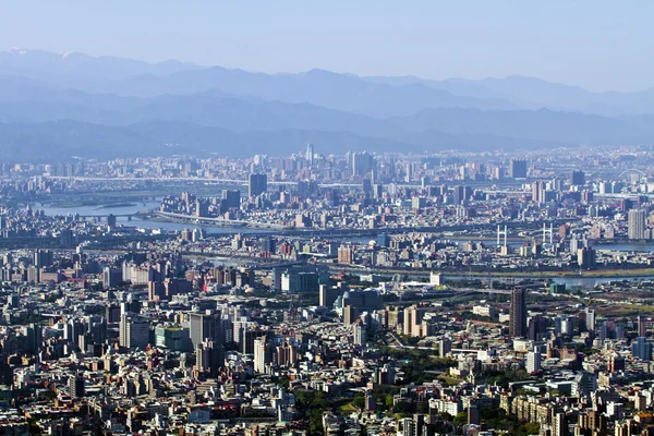 Skyline de la ville de Taipei — Photo