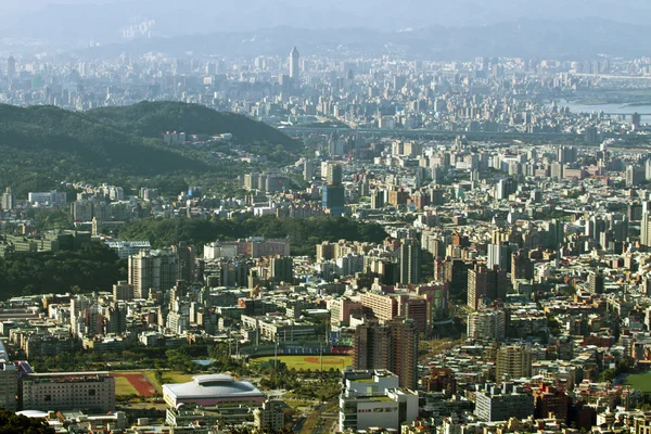 Cidade de Taipei Skyline — Fotografia de Stock