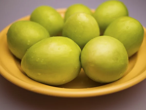 Fresh chinese jujube,Zizyphus mauritiana — Stock Photo, Image