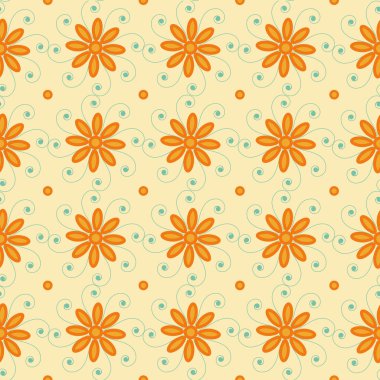 Retro seamless modeli ile oldukça güneşli flowe