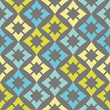 edikula ile renkli soyut desen