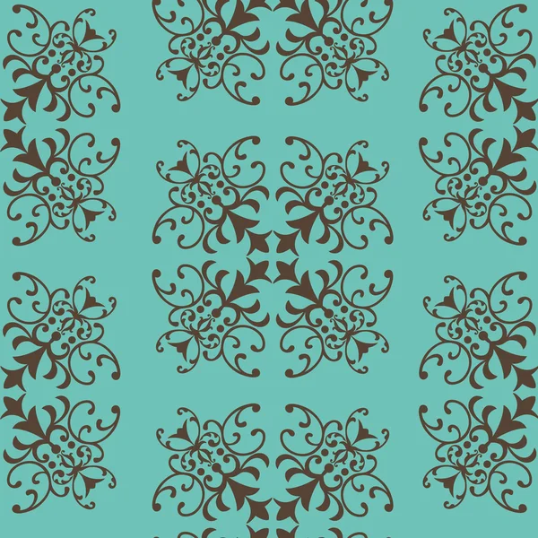 Het elegante abstract floral patroon — Stockvector