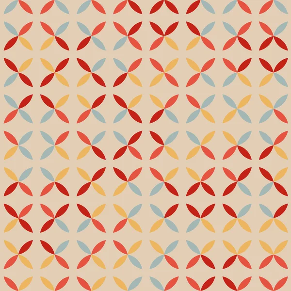 Ganska abstrakta sömlösa mönster — Stock vektor