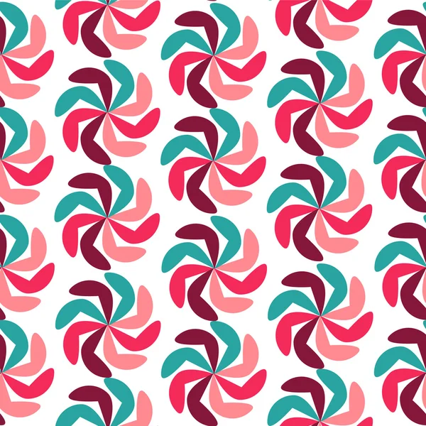 Absract motif géométrique sans couture en rétro — Image vectorielle