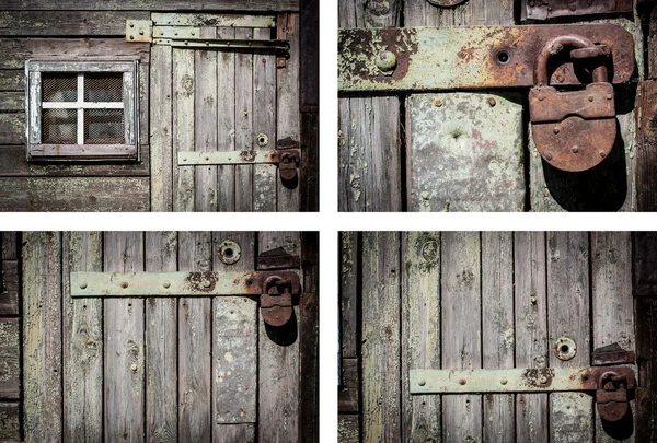 casa rústica pared fondo conjunto