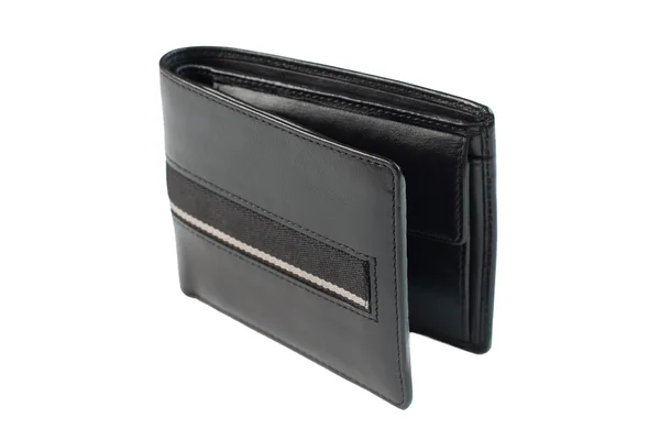 Cüzdan beyaz arkaplanda izole edildi