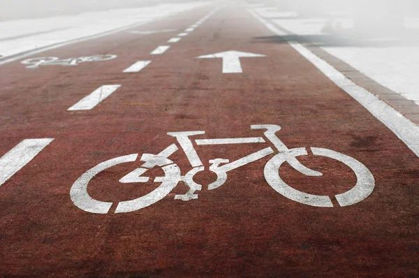 Bike lanes — Stock Photo, Image