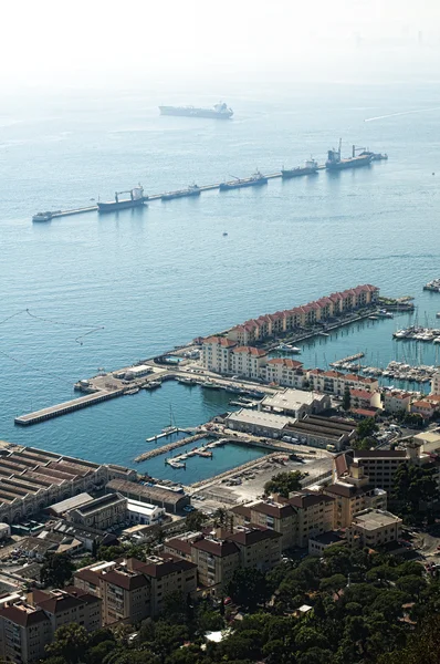 Gibraltar vista desde un punto alto — Foto de Stock