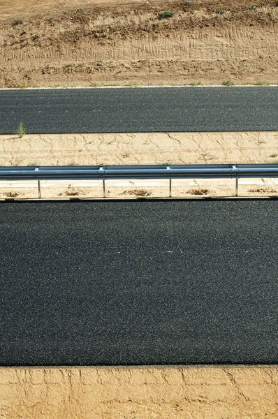Nowy asfalt autostrada — Zdjęcie stockowe