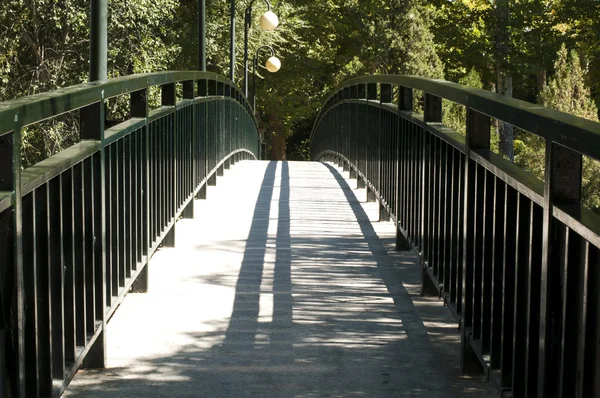 Ponte metallico — Foto Stock