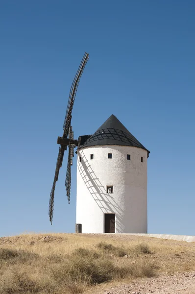 White ancient windmill — Stock Photo, Image