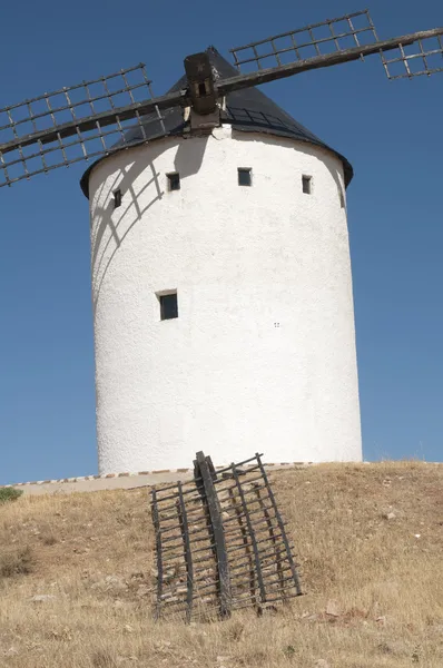 White ancient windmill — Stock Photo, Image
