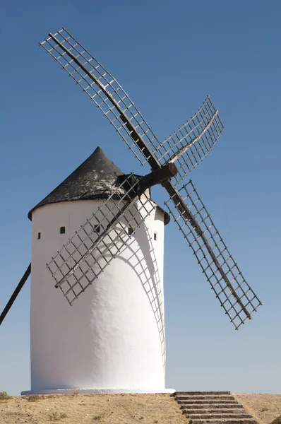 White ancient windmill — Stock Photo, Image