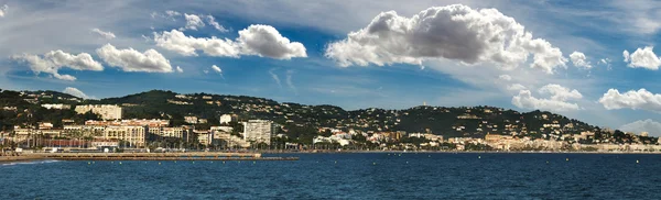 Französisches Riviera-Panorama — Stockfoto