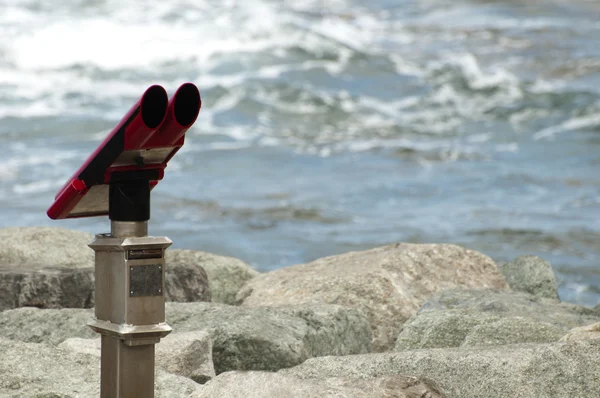 Binocular estacionario turístico — Foto de Stock