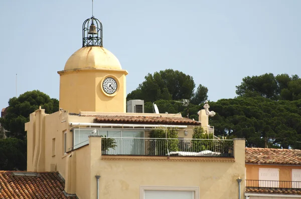 Torre do Relógio em St Tropez — Fotografia de Stock