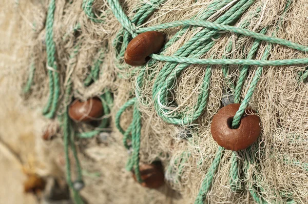 Fishing nets background — Stock Photo, Image