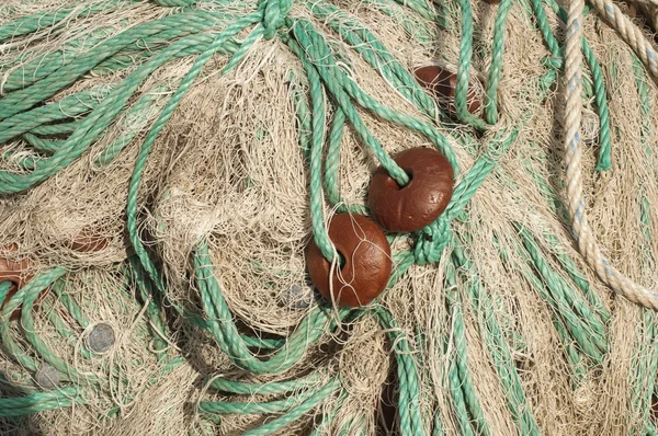 Фоновый фон рыболовных сетей — стоковое фото
