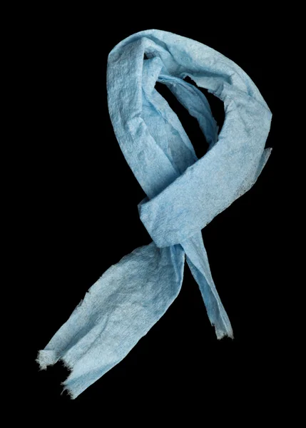 Blauwe sjaal origami — Stockfoto