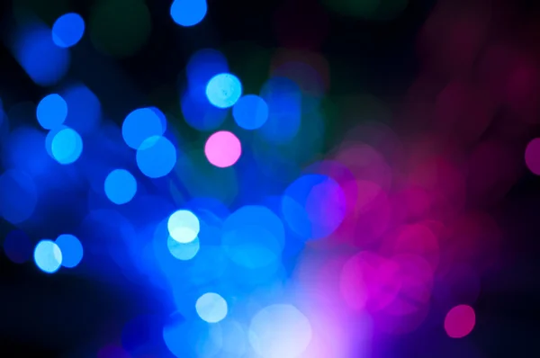 Festive lights and circles. Christmas background — Stockfoto