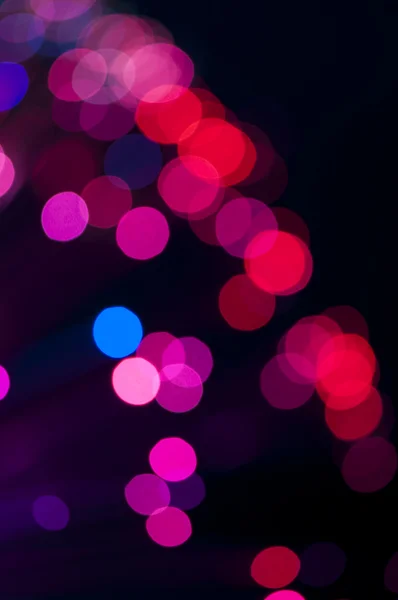 Luzes festivas e círculos. Fundo de Natal — Fotografia de Stock